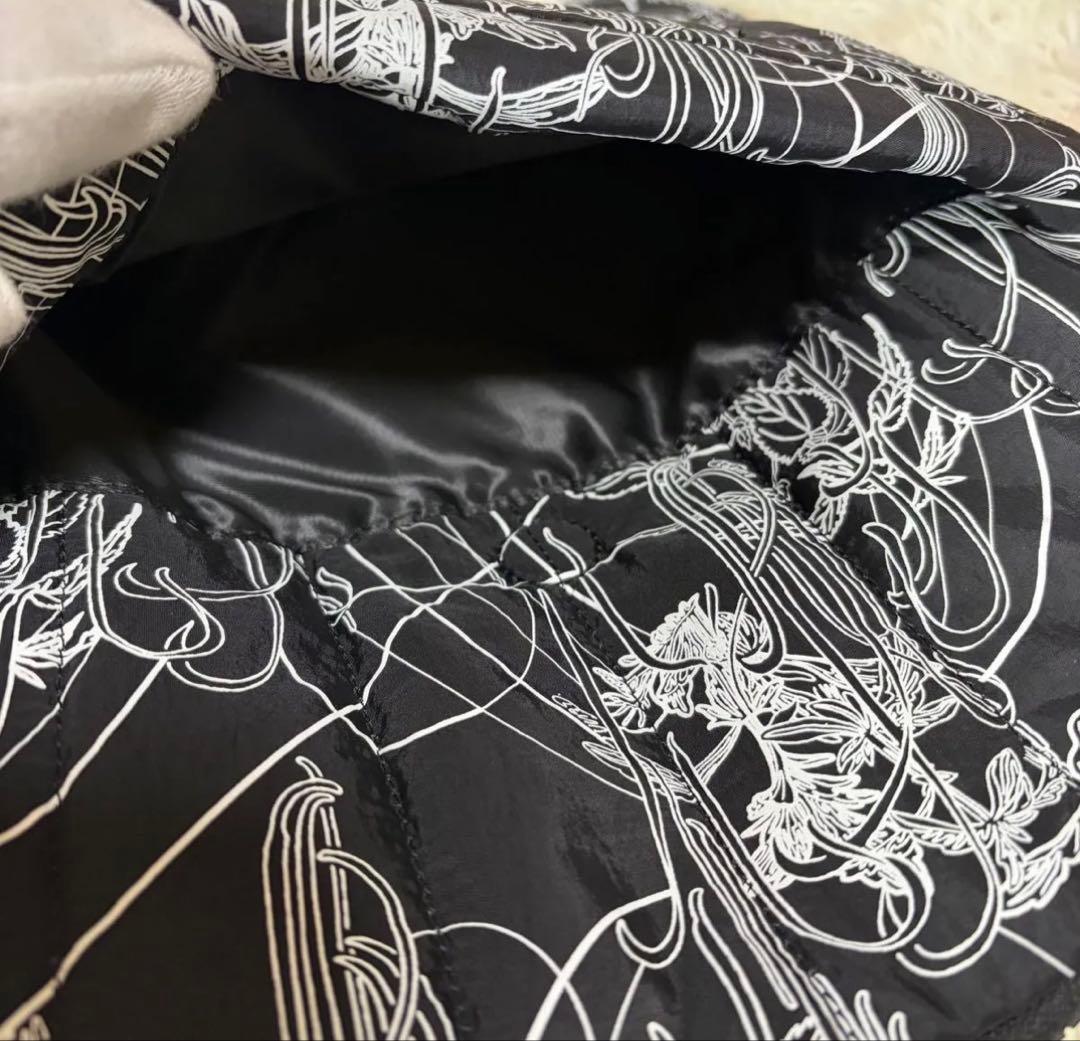 UN3D. アンスリード ラインフラワーキルティング PCバッグ ケース タグ付