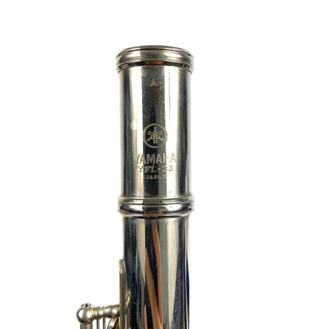 YAMAHA ヤマハ yfl-23 フルート 管楽器 吹奏楽 シルバー