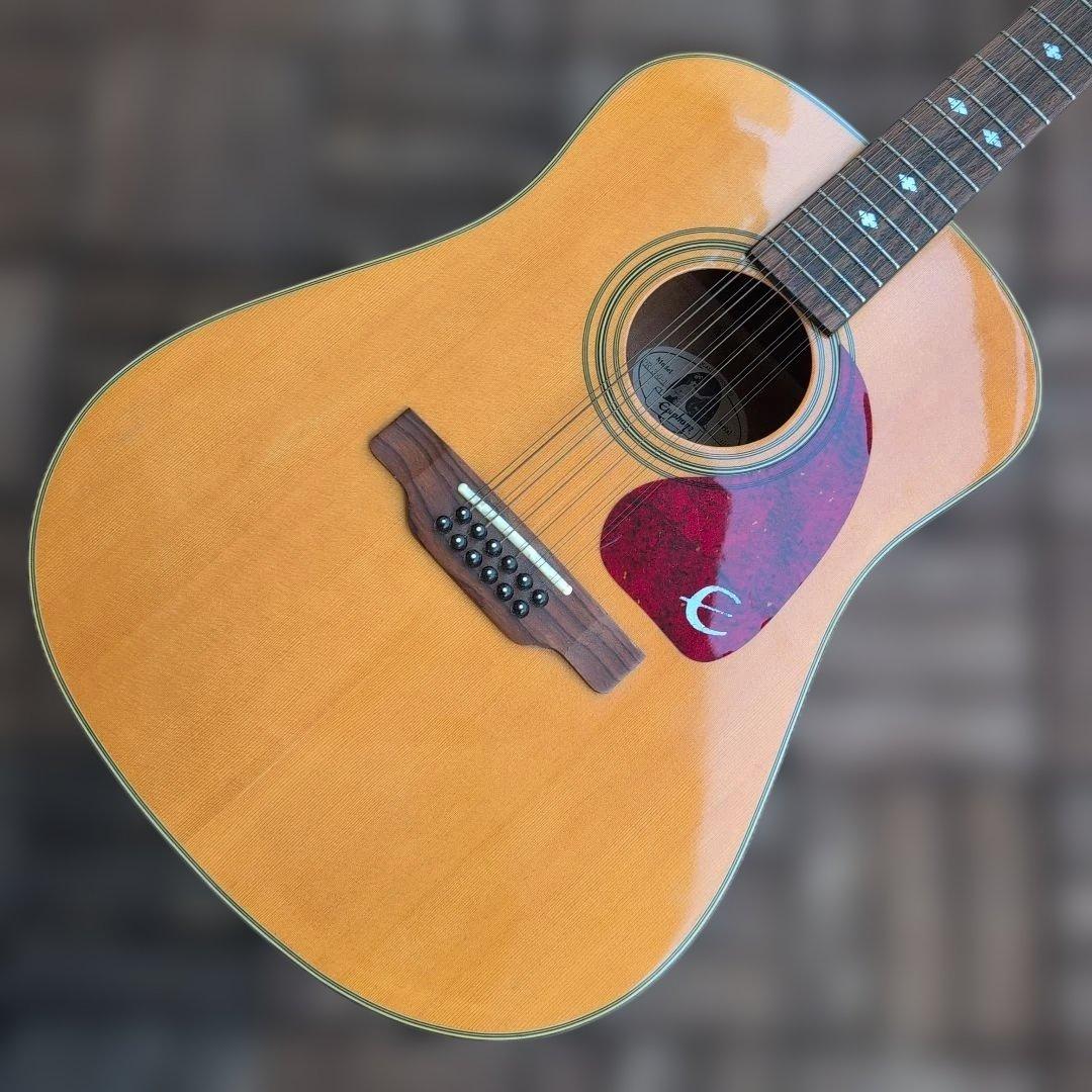 Epiphone 12弦ギター PR−350ビンテージ 状態良し！