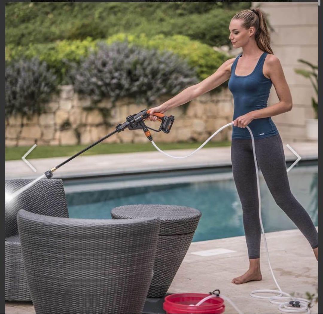 WORX 充電式洗浄ガン Hydroshot WG629.91 高圧洗浄機