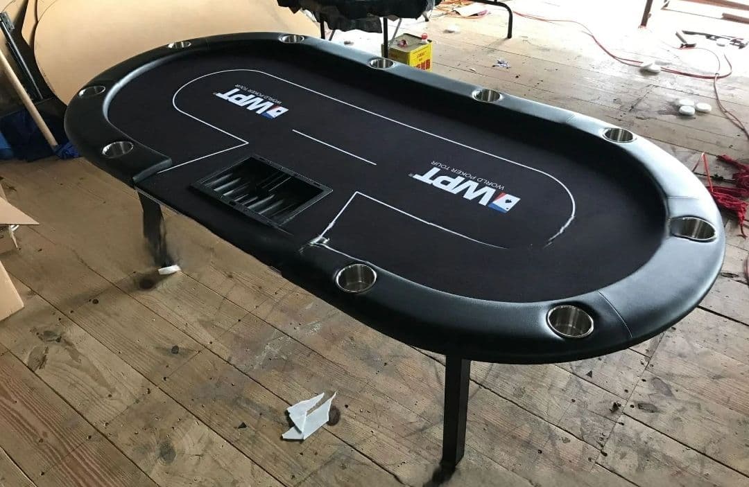 WPT ポーカーテーブル 10人　２台　ほぼ未使用　取りに来られる方限定　京都