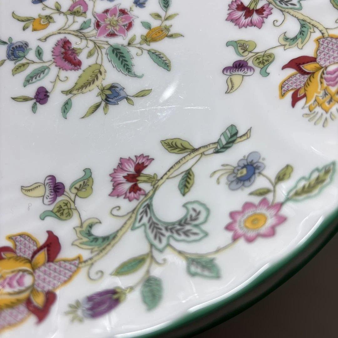 ミントン　ハドンホール　グリーン 22cm×5枚28cm B&B MINTON