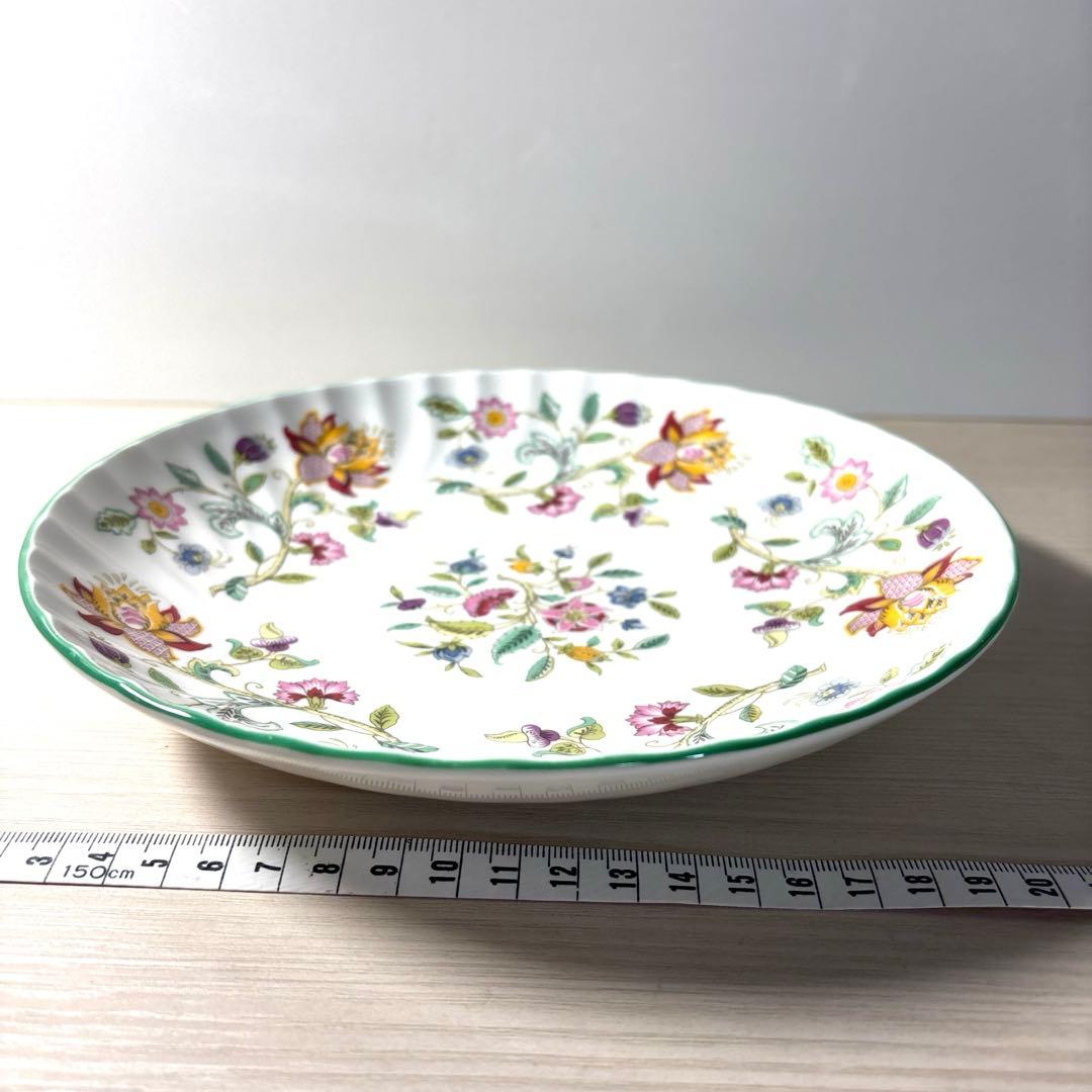 ミントン　ハドンホール　グリーン 22cm×5枚28cm B&B MINTON