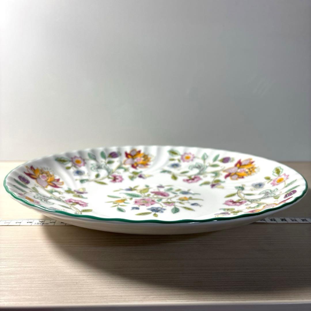 ミントン　ハドンホール　グリーン 22cm×5枚28cm B&B MINTON