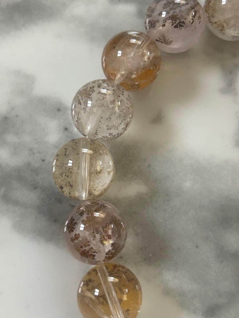 デンドリティッククォーツブレスレット12.4