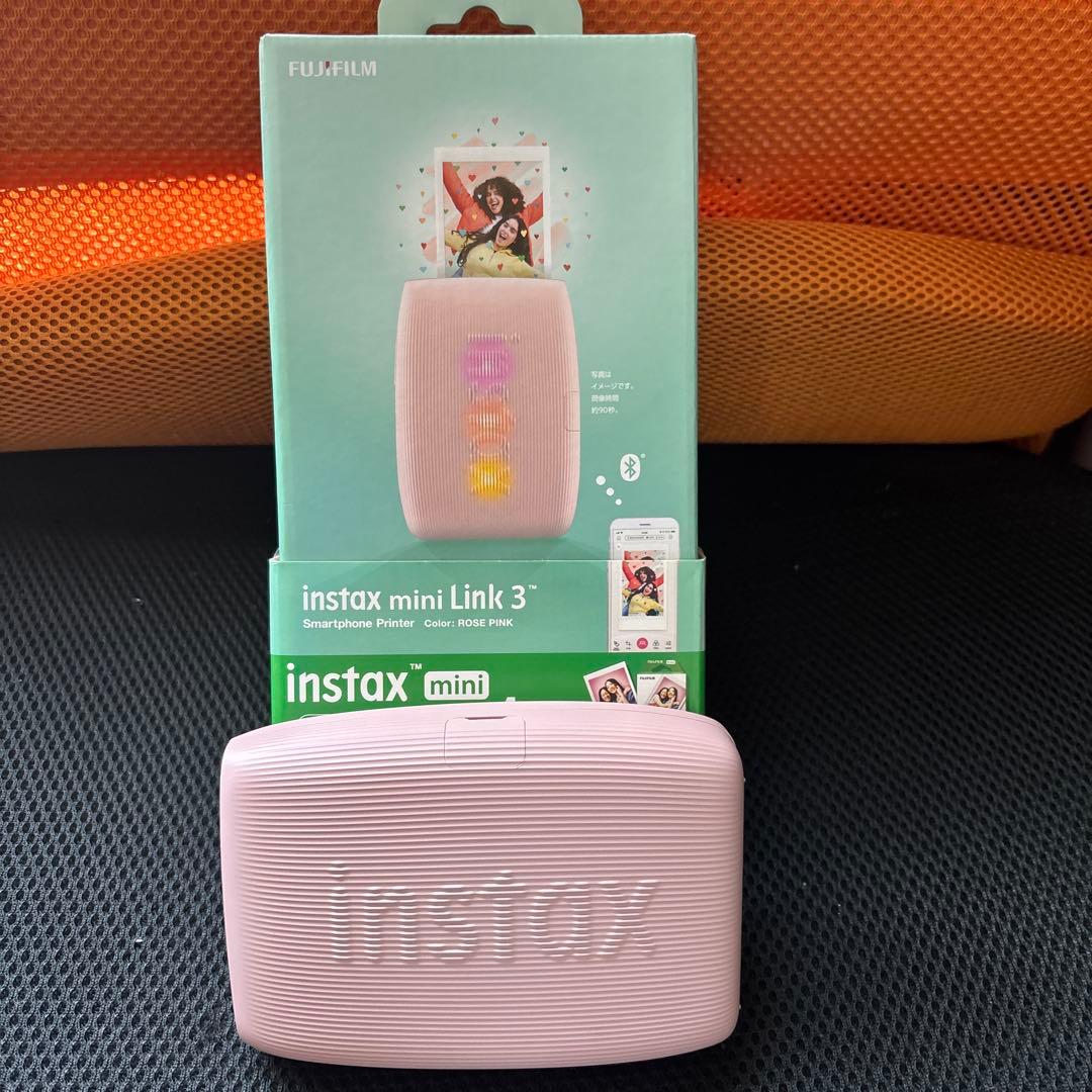 美品 富士フィルム（フジフィルム）instax mini Link3 プリンター