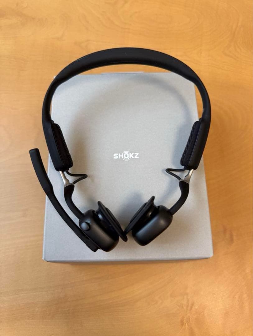 Shokz OpenMeet UC 骨伝導＋空気伝導 ワイヤレスヘッドセット