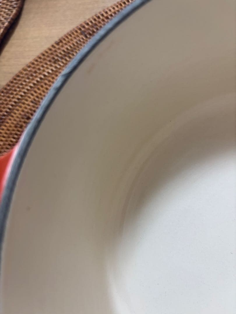 LE CREUSET オレンジ 両手鍋18サイズ