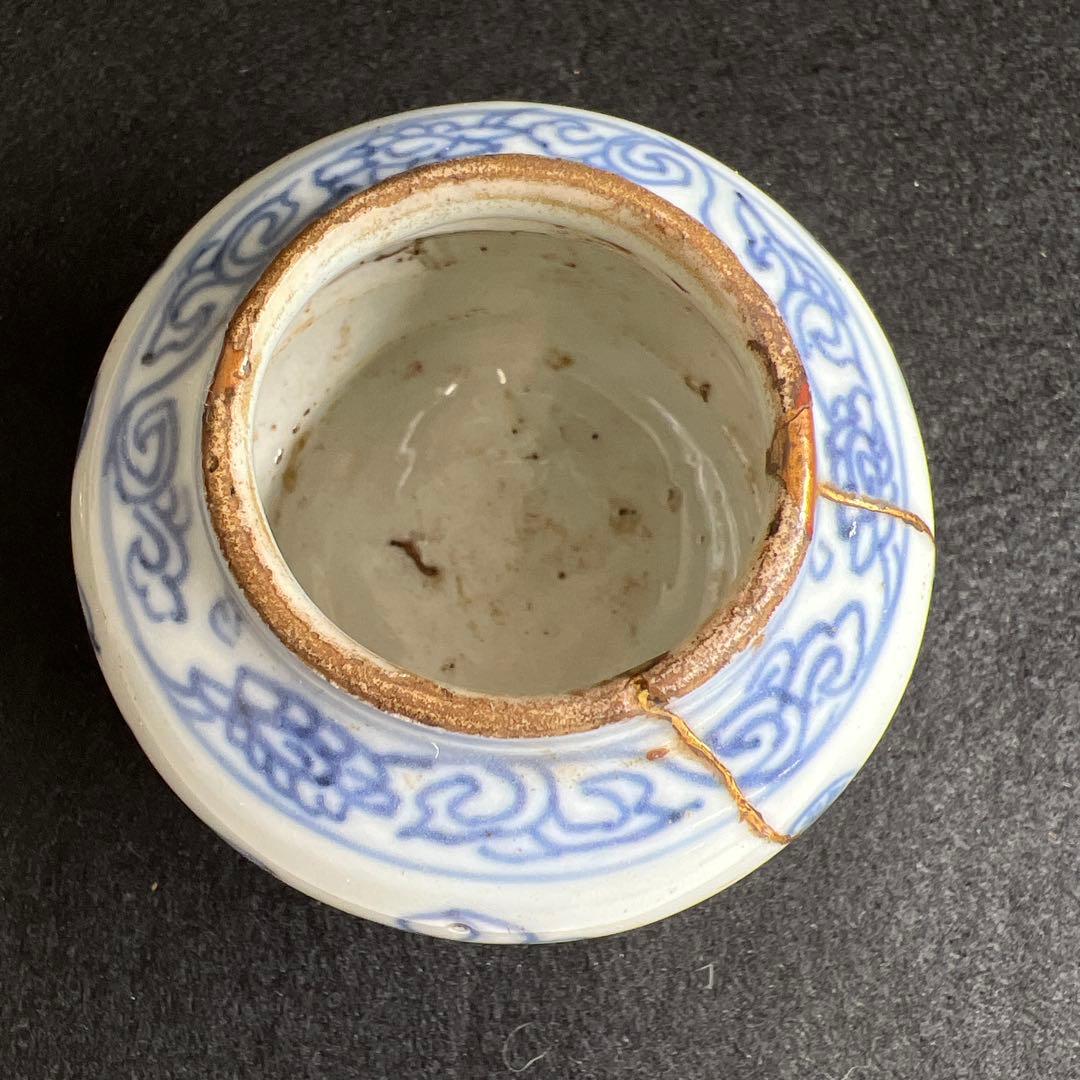 中国清時代　銀火屋（8g）　新渡香炉　木箱付　高さ約7㎝　東Y8-0225☆2F