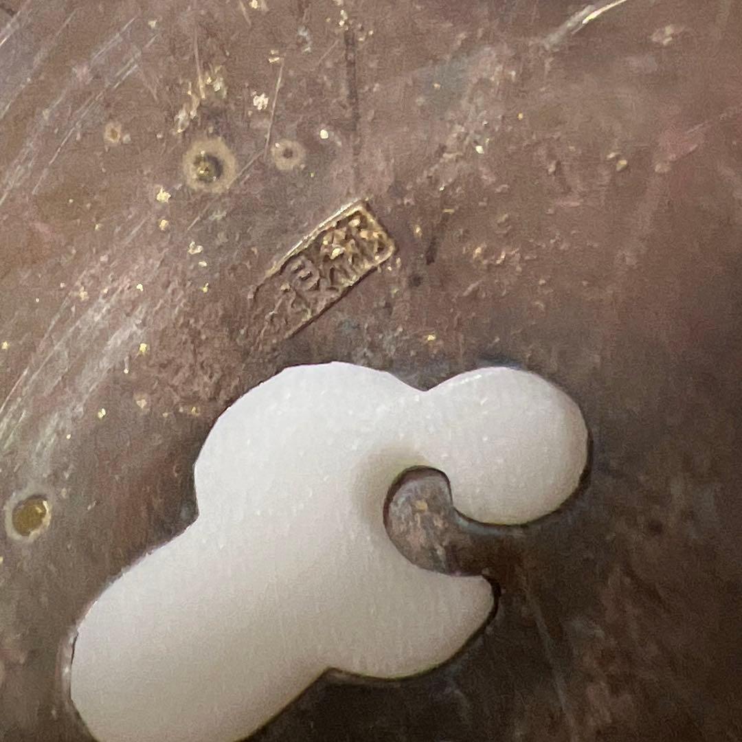 中国清時代　銀火屋（8g）　新渡香炉　木箱付　高さ約7㎝　東Y8-0225☆2F