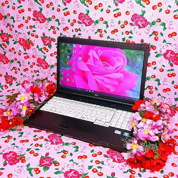最新Win10/オフィス/テンキー/高速4Gメモリ/ソフト多数/DVD焼き/特典