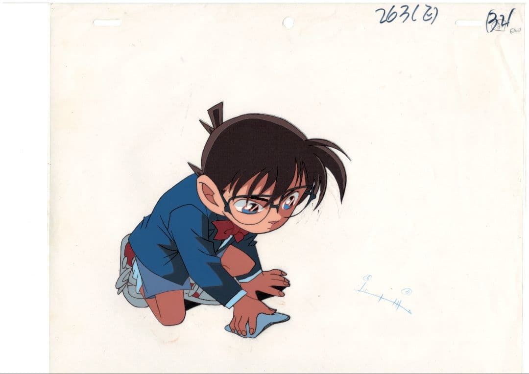 「名探偵コナン」 江戸川コナン セル画•動画