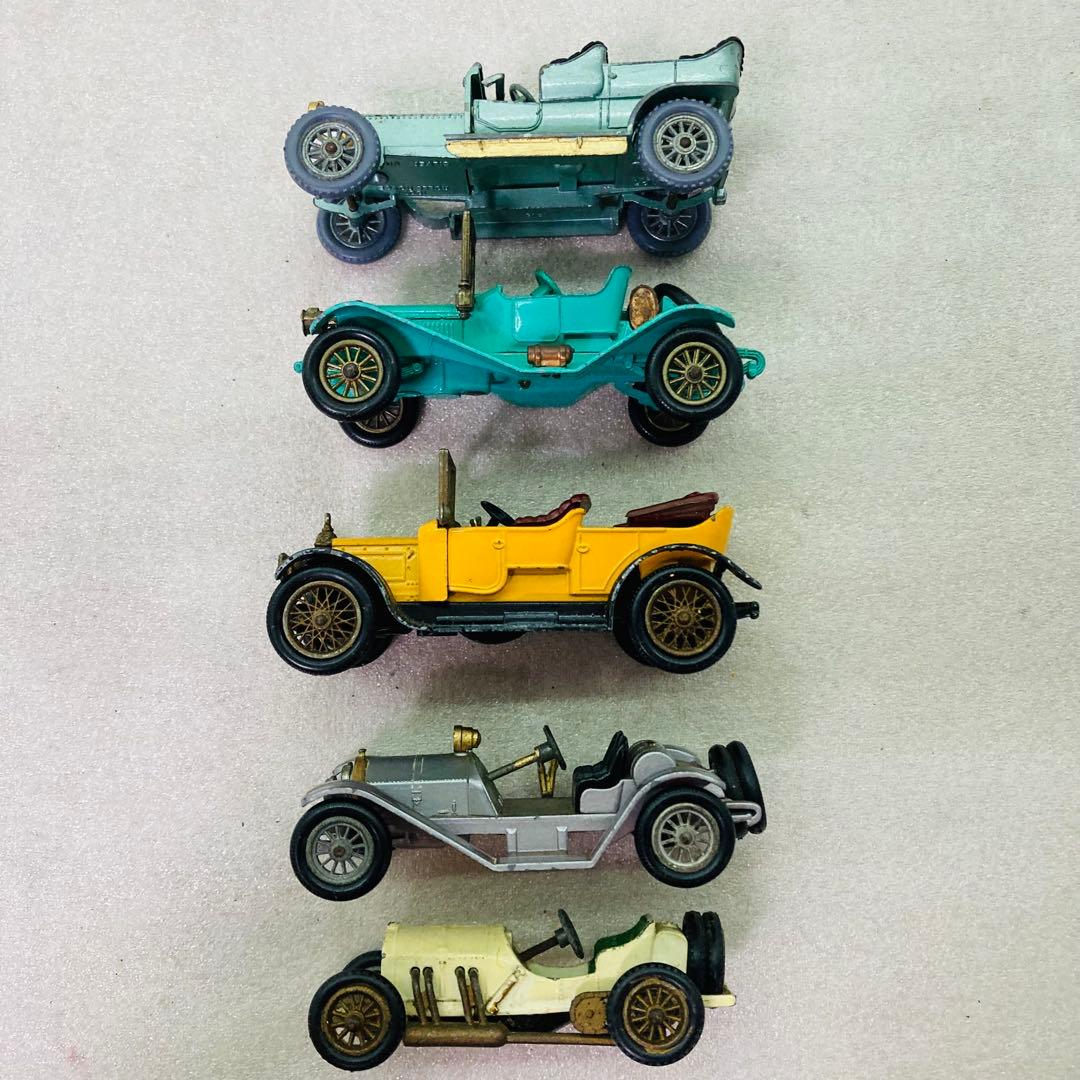 イギリス製　マッチボックス　レーシングカー　ミニカー　5台セット