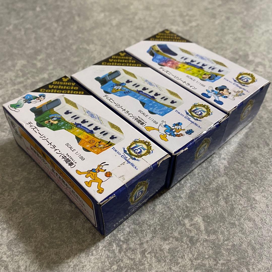 【未開封・新品】東京ディズニーシー 15周年限定ディズニーリゾートライン