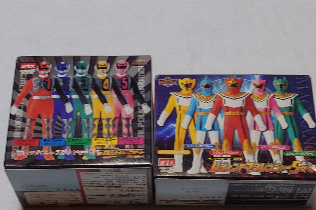 新品　絶版　デカレンジャー　マジレンジャー　ゲキレンジャー　プレイヒーローセット