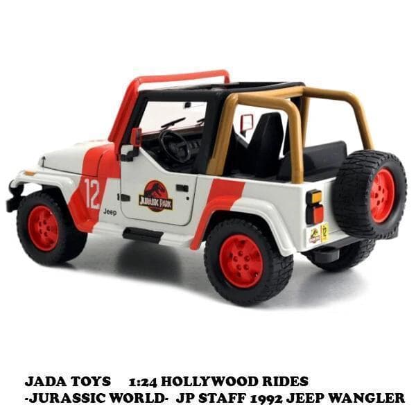 映画 ジュラシックワールド スタッフ用 ジープ ラングラーミニカー