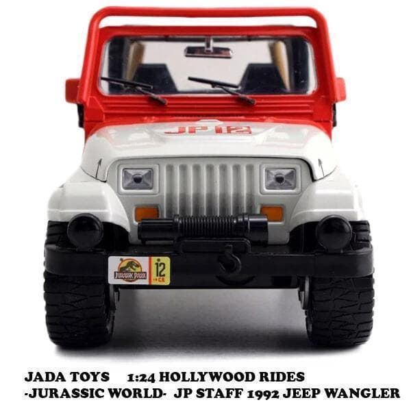 映画 ジュラシックワールド スタッフ用 ジープ ラングラーミニカー