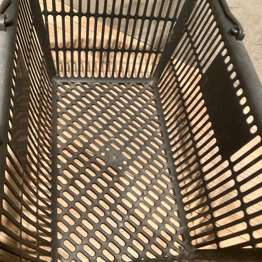 昭和レトロ　ダイエー＆グルメシティ　買い物かご　三個　収納　かご　店舗