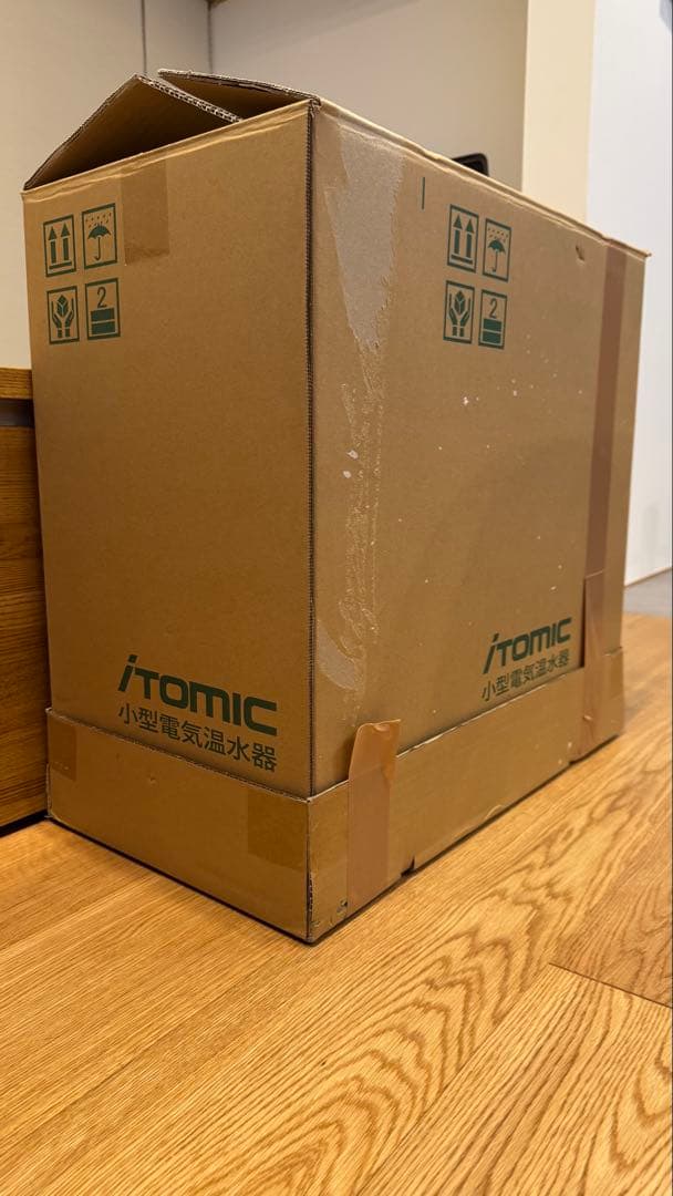 【未使用】イトミック 小型電気温水器 EHWD-14KB(1)