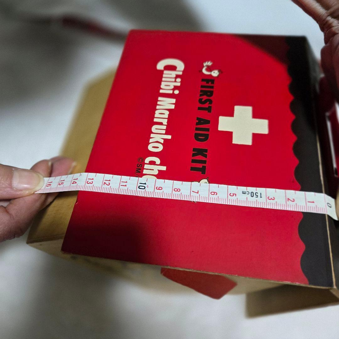 ​ちびまる子ちゃん 救急箱 木箱 FIRST AID KIT レトロ 希少