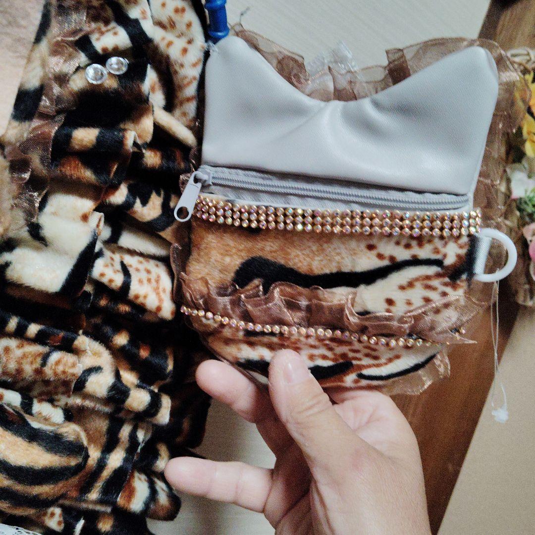 big luckyカーター・ビッグ・マイ・キャット猫耳フリルトートバッグ