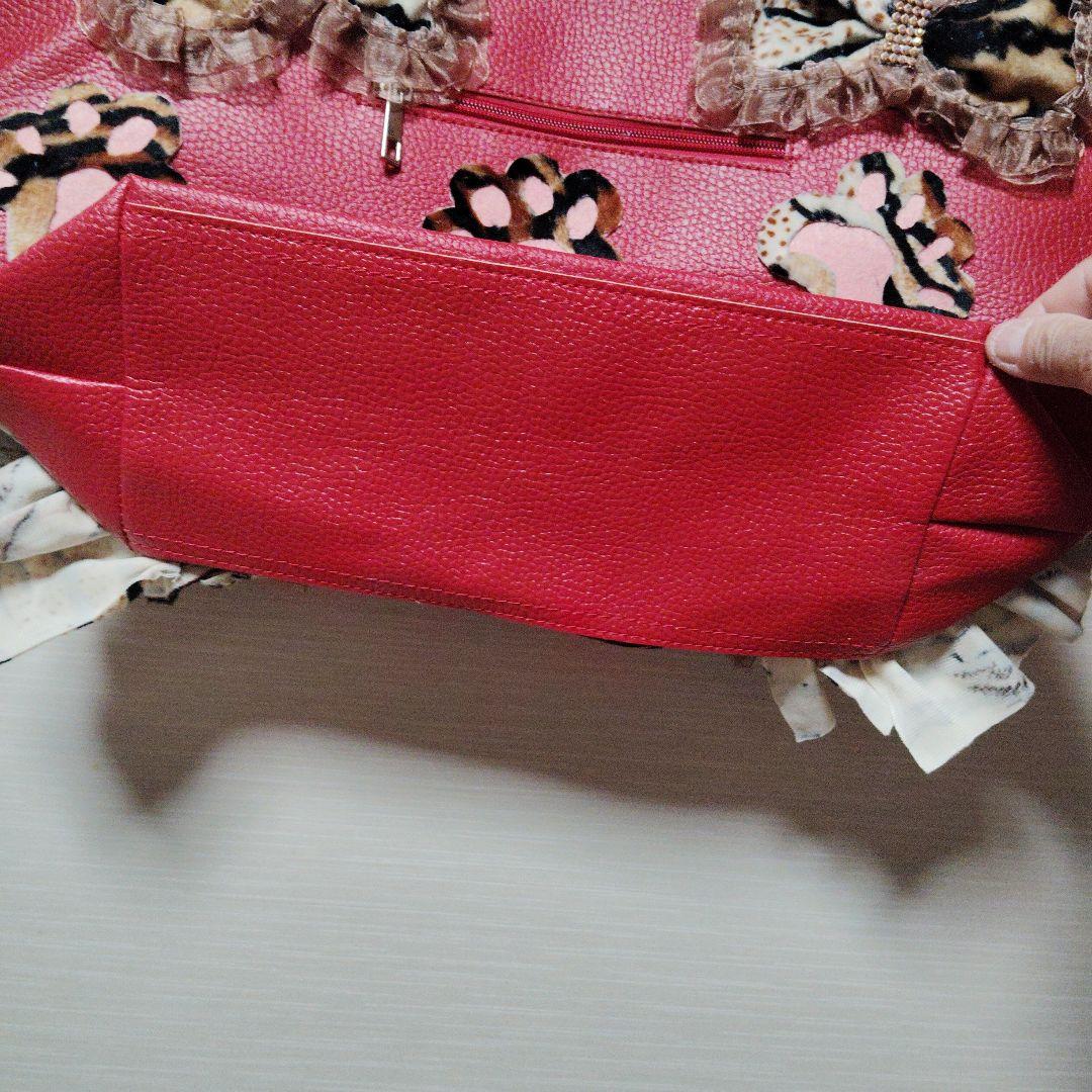 big luckyカーター・ビッグ・マイ・キャット猫耳フリルトートバッグ