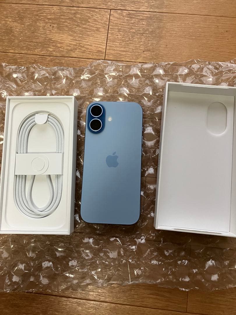 iPhone 17 256GB ミストブルー　バッテリー最大容量100%