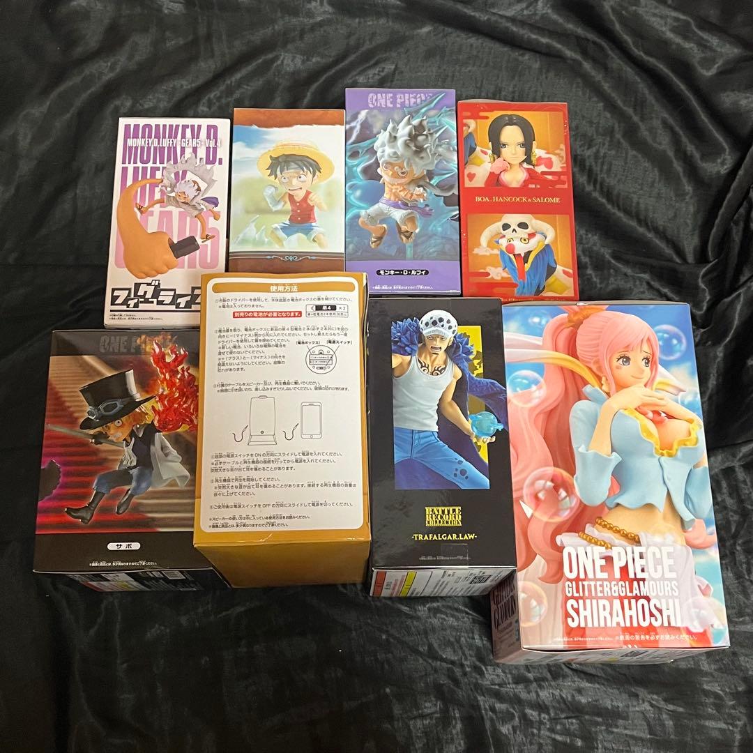 ワンピース フィギュア プライズ品 8点セット