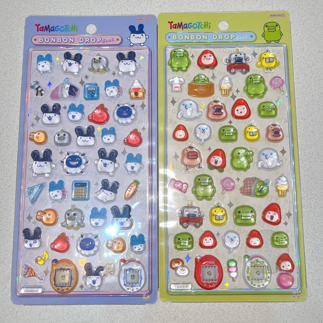 【正規品】 たまごっち ボンボンドロップシール まめっち くちぱっち みみっち