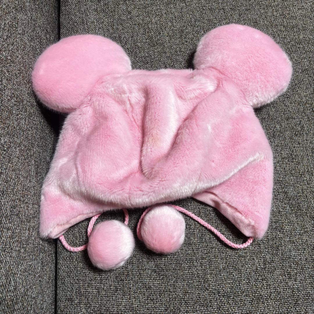 ディズニー　ファンキャップ　ミニー　ピンク　リボン　かわいい　パルパルーザ