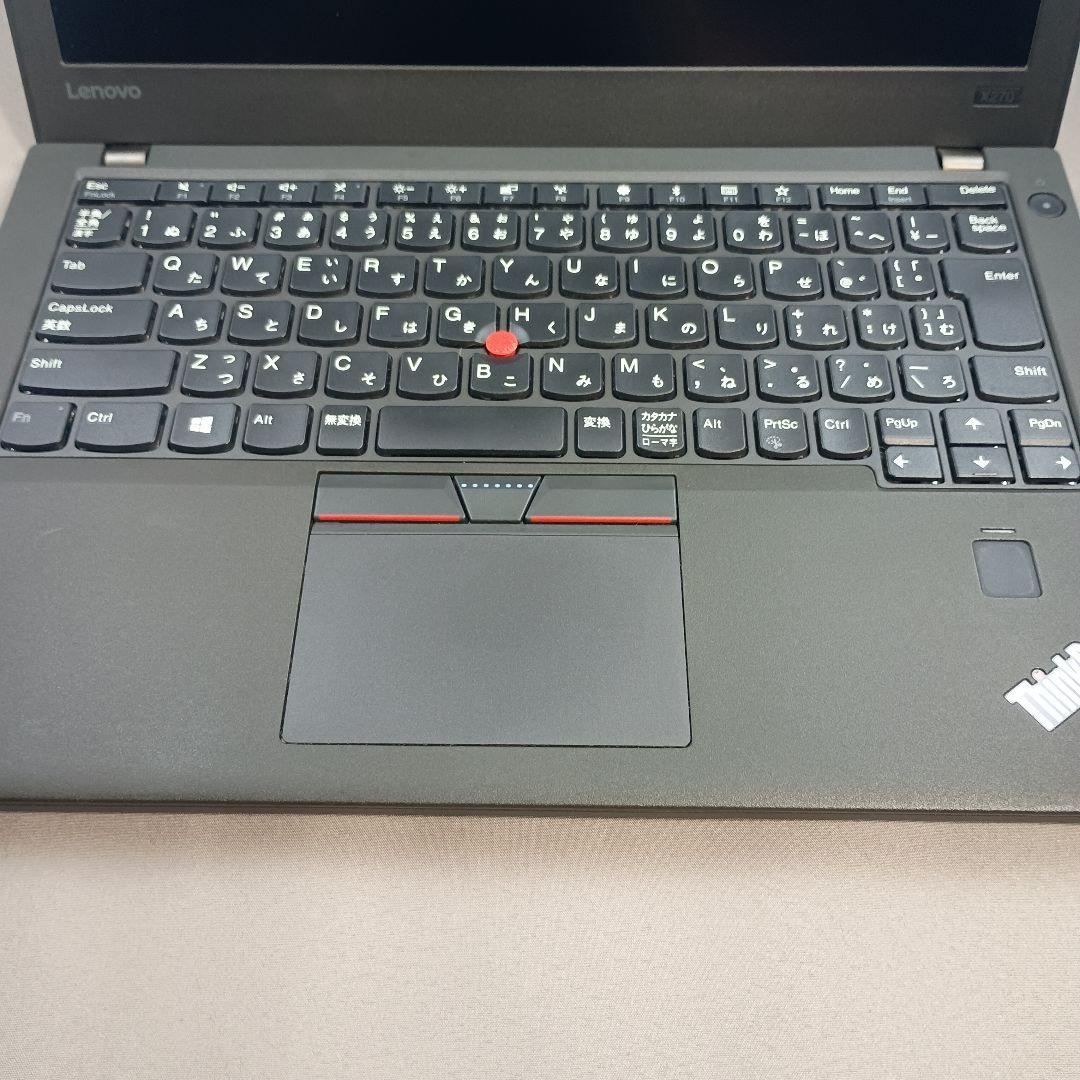 【中古】ノートパソコン Lenovo Thinkpad X270 【美品】