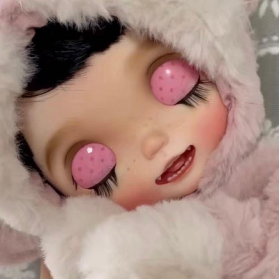 カスタムブライス 人形 かわいい 作家様 笑顔 優しい 幼い フルセット