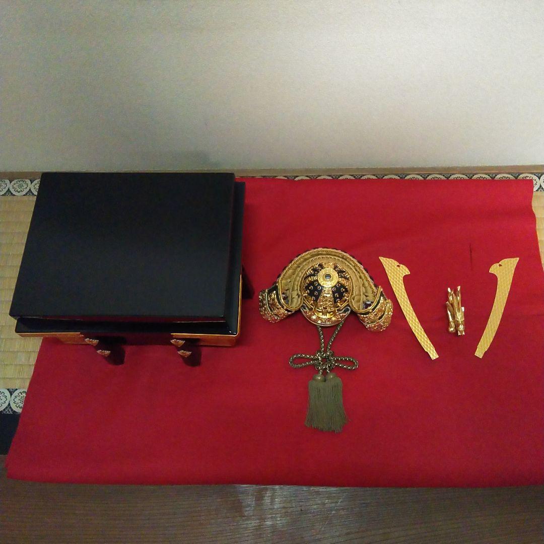 ❤再度、大幅値下げ!❤【美品】五月人形　兜飾り　平安武徳作『京鎧』兜収納飾り