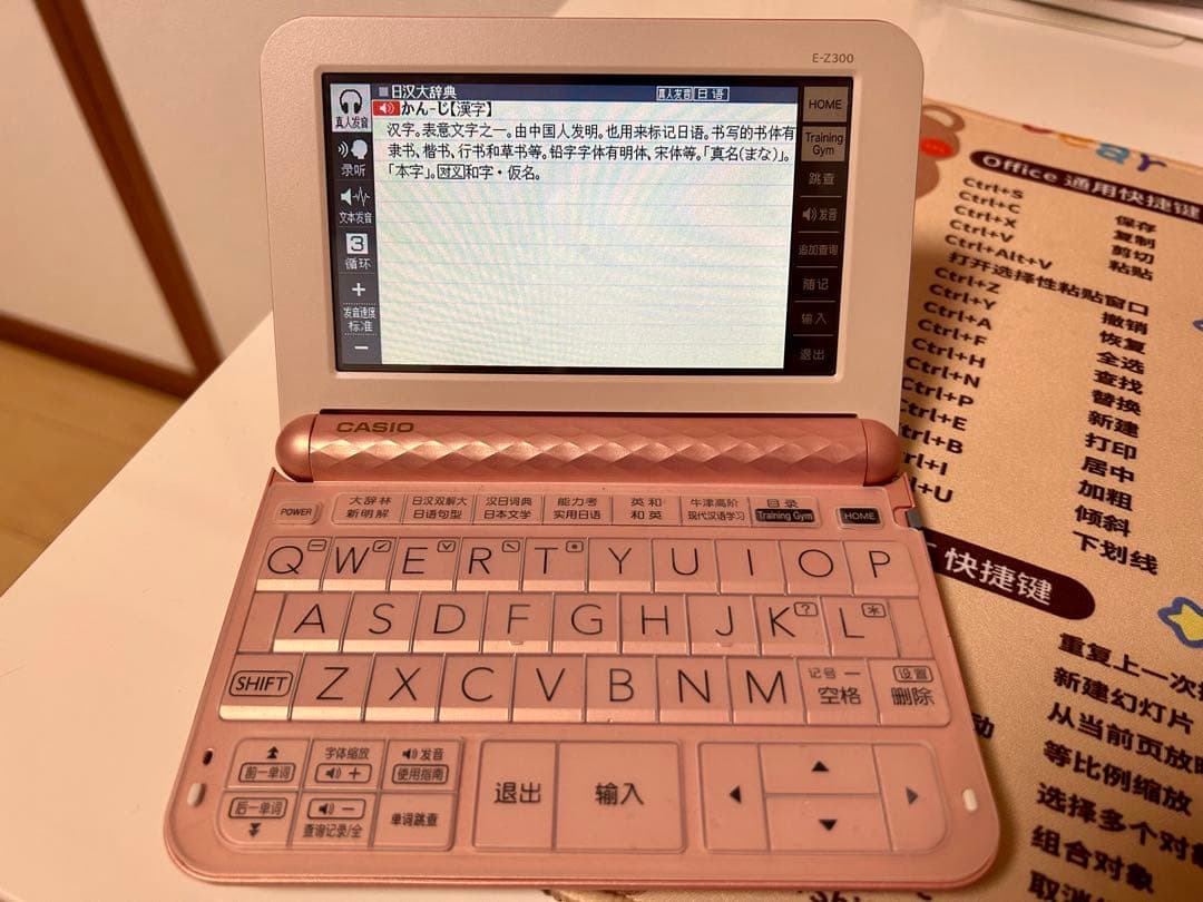 カシオ 電子辞書 日本語学習大陸モデル エクスワード  CASIO E-Z300