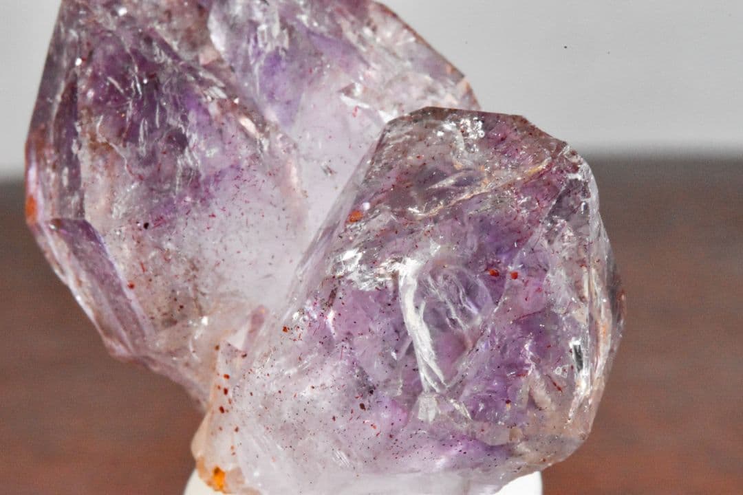 アフガニスタン バーミアン産 アメジストエレスチャルクラスター