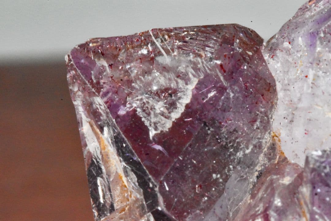 アフガニスタン バーミアン産 アメジストエレスチャルクラスター