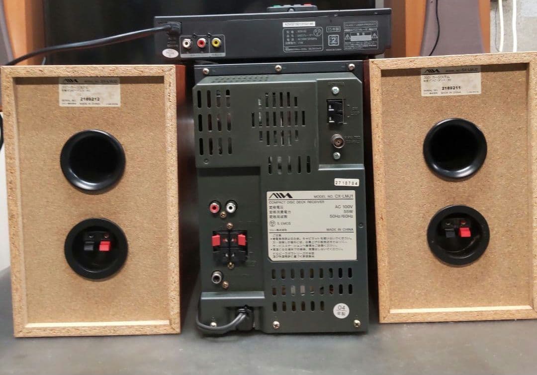 リペア済 USB/DVD/USB/MD/WideFM/AM/AUX/ AIWA