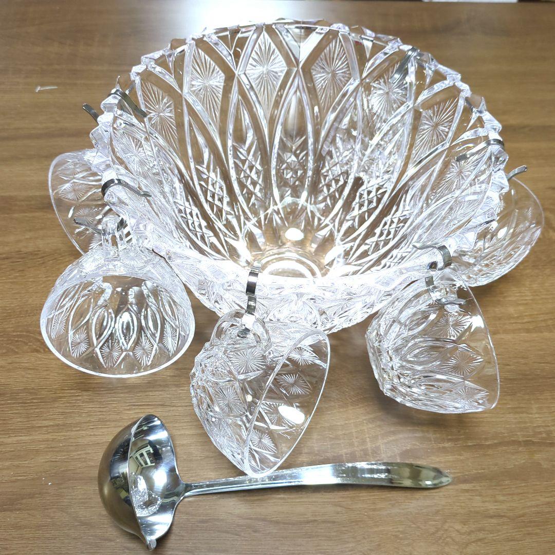 皇室御用達 クリスタルボウル 豪華セット 定価9万 最高級クリスタル　カップ 美