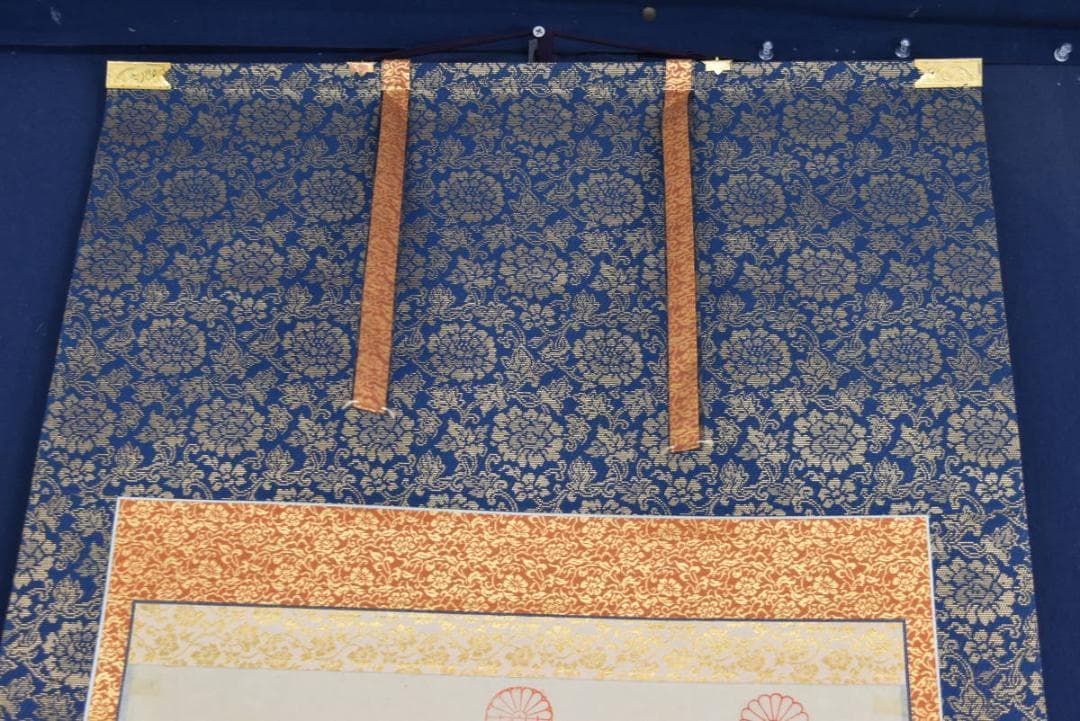 三十三ヶ所/西国三十三箇所霊場集印肉筆掛軸/仏事掛/掛軸/名家伝来/AA-594