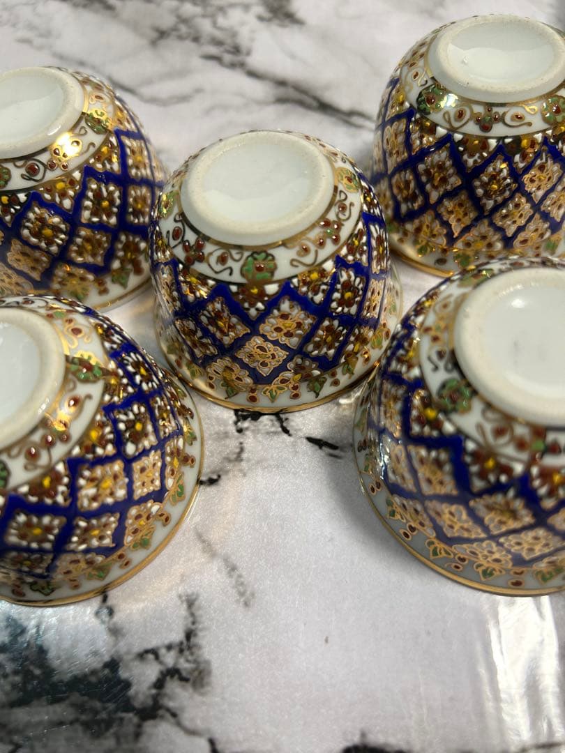 【未使用】タイThailandベンジャロン焼（ティーポット茶器）象