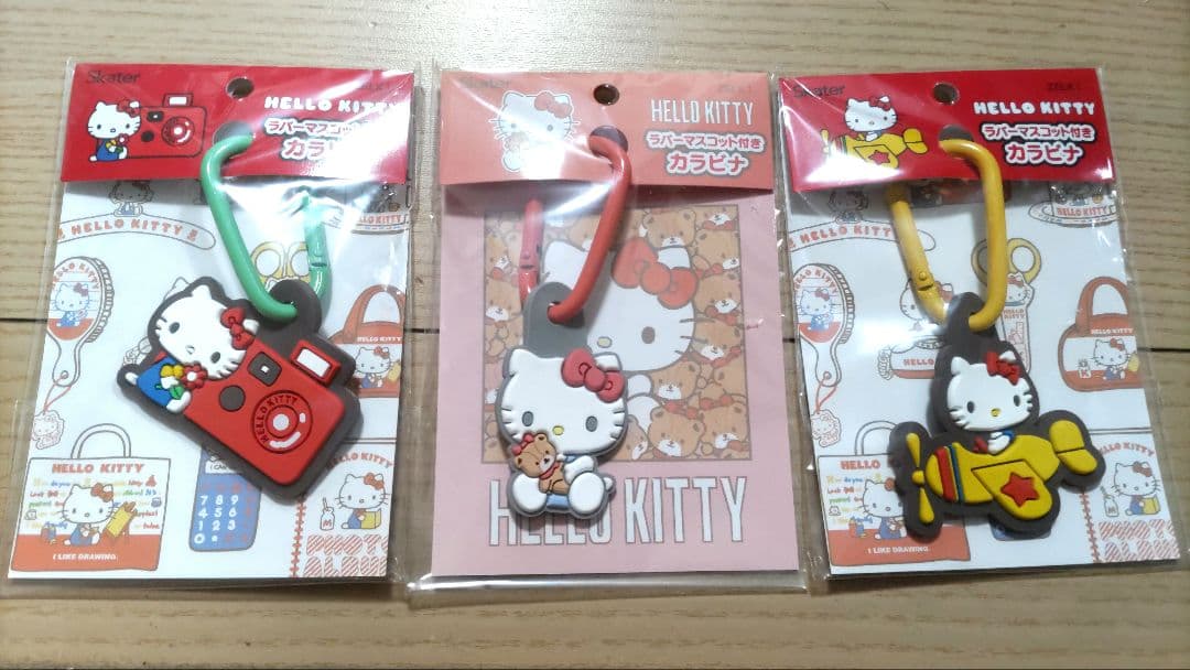 ハローキティ ぬいぐるみ タオル カラビナ 8点セット