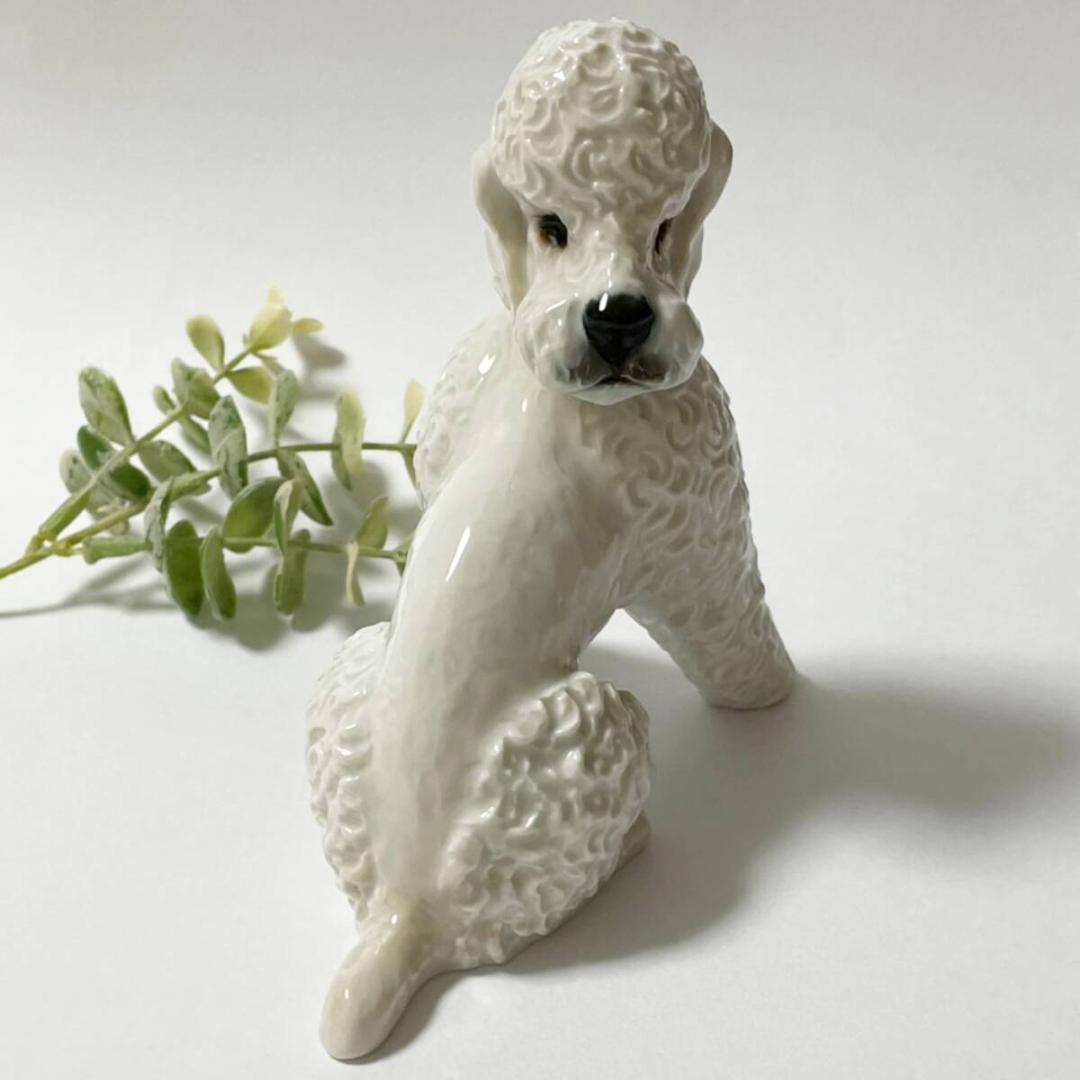 ローゼンタール ROSENTHAL プードル 犬 フィギュリン F