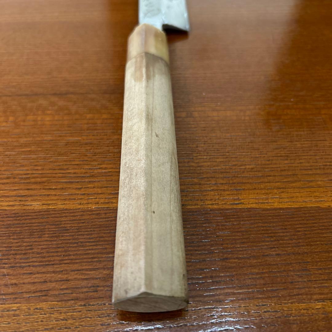 刺身包丁 サイズ 全長41,5cm刃26cm厚約4mm ★送料無料 ★水牛柄付