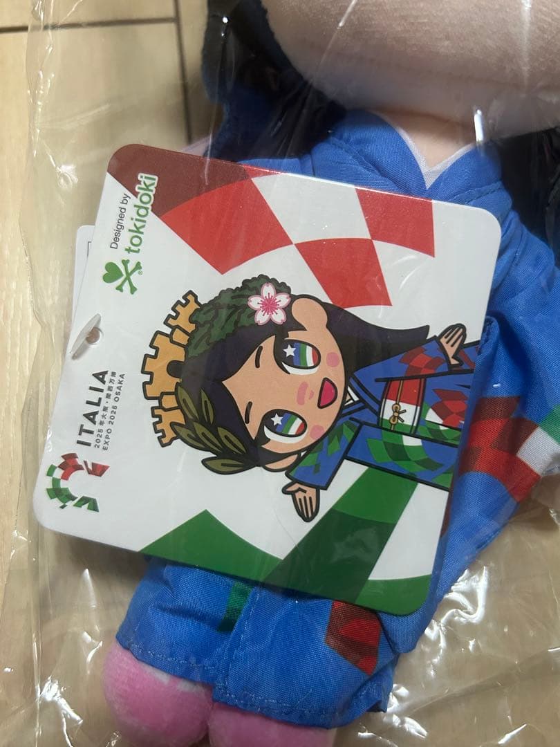 大阪　関西万博　2025 expo イタリアちゃん　パビリオン　ぬいぐるみ　新品