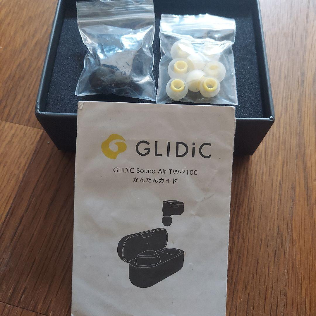 イヤホンGLIDiC SoundAir TW-7100/アーバンブラック「未使用