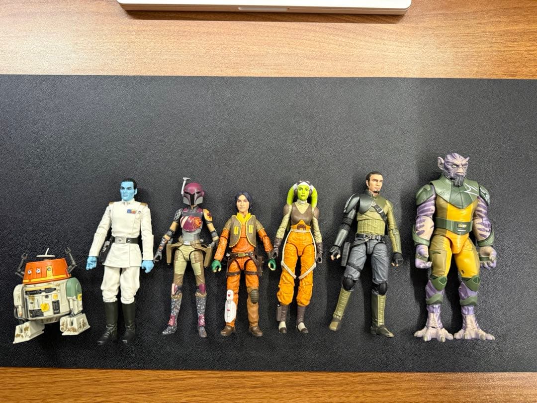 スターウォーズ　ブラックシリーズ　反乱者たち
