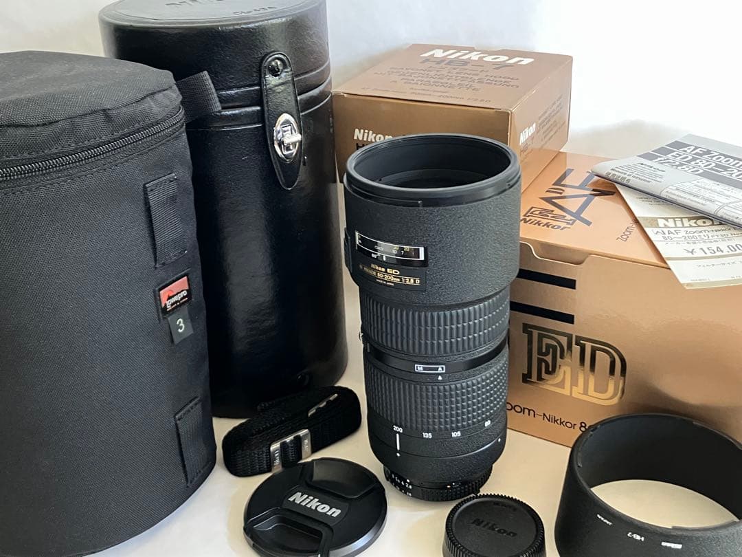 ◆超極美品◆Nikon AF NIKKOR 80-200mm F2.8D◆