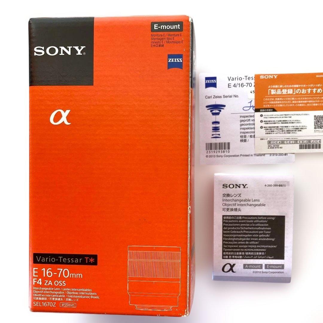 【完動・良品】Sony αEマウント16-70mm F4 APS-C OSS