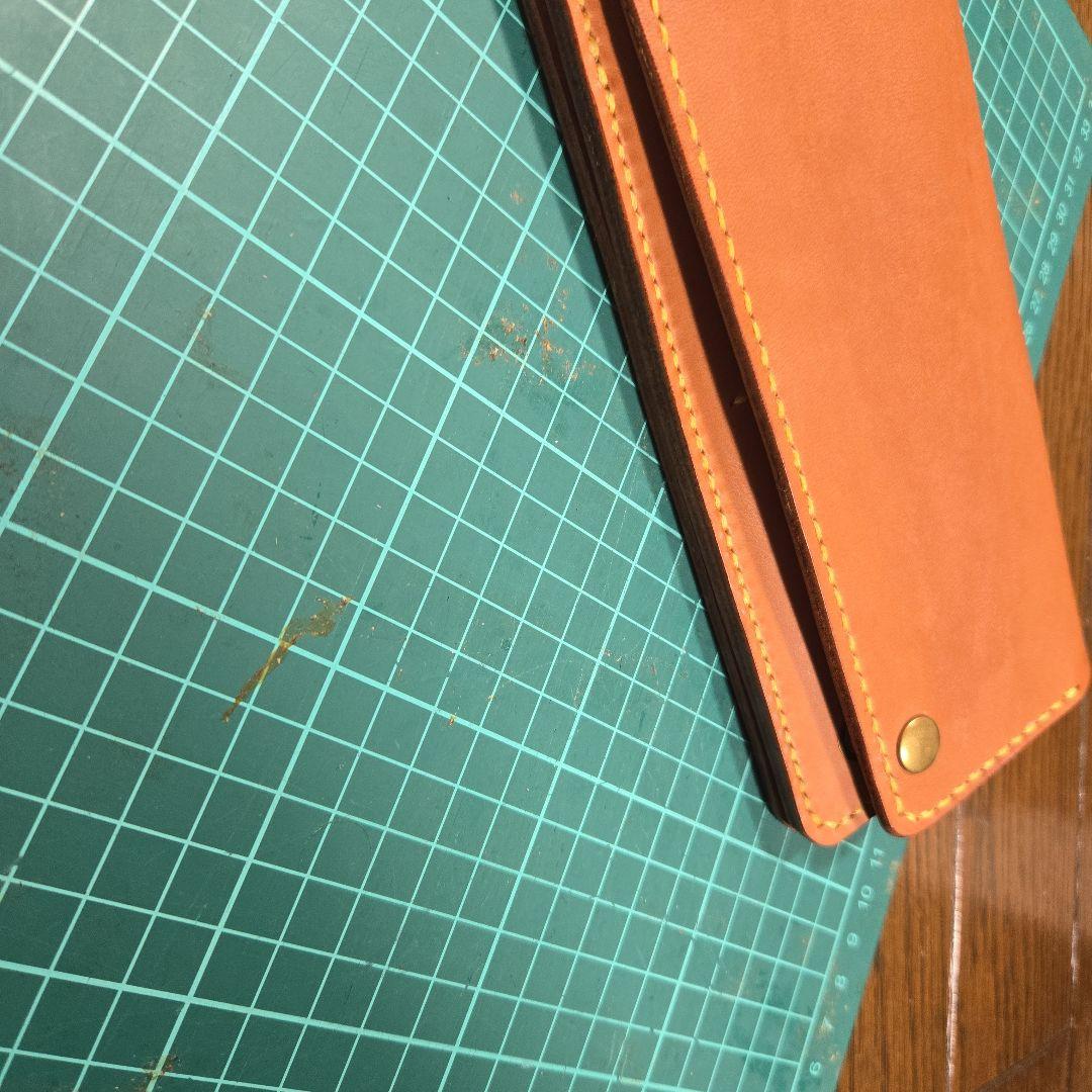 トラッカーウォレット（改）（ロング、カードポケット増々、札入マチ）ハンドメイド