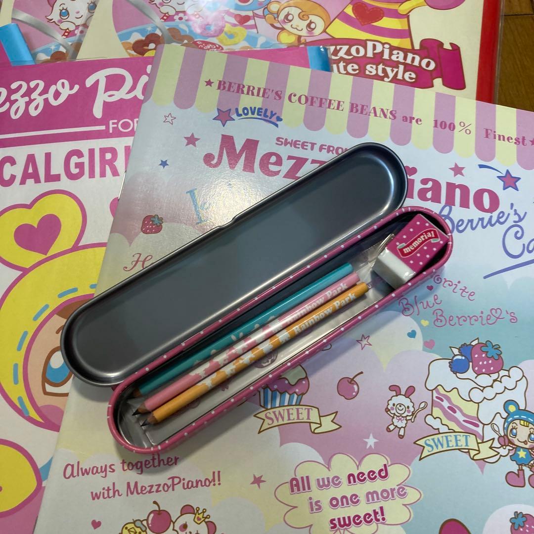 新品 美品 平成レトロ 平成女児 メゾピアノ ナルミヤ ノート 文房具